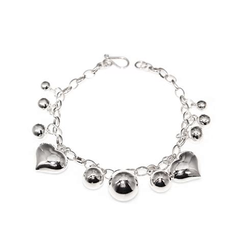 bracciali donna cuoio argeno